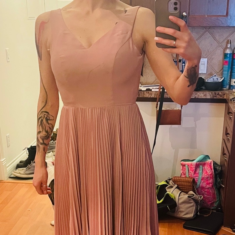 Rose custom dress